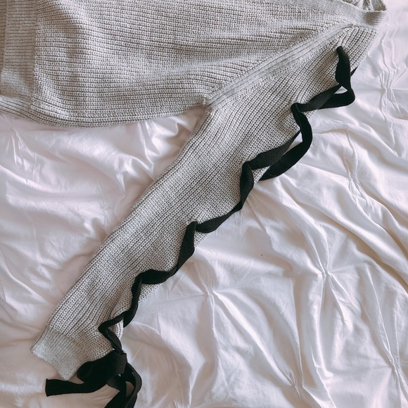 ASOS Cardigan With Cross Sleeve - Picture 4 of 5